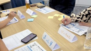 離職予防士によるワークショップの様子（前半）
