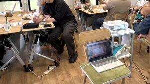 離職予防士によるワークショップの様子（前半）